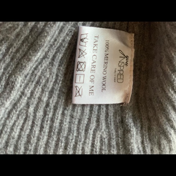 Neck warmer, knit collar for baby toddler. 100% merino wool superfine organic - Picture 2 of 10